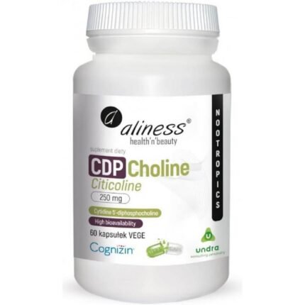 Supports brain health — Aliness CDP Choline Cyticoline 250mg,