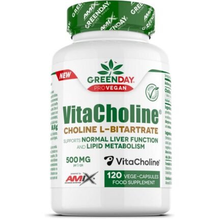 Supports cognitive function — AMIX GreenDay ProVegan Choline 500 mg,