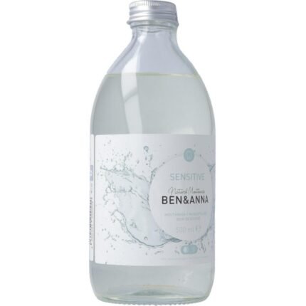 Tooth sensitivity,-Ben & Anna, Natural Mouthwash Sensitive, 500ml,