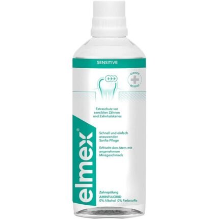 Tooth sensitivity,-Elmex, Sensitive Mouthwash, 100ml,