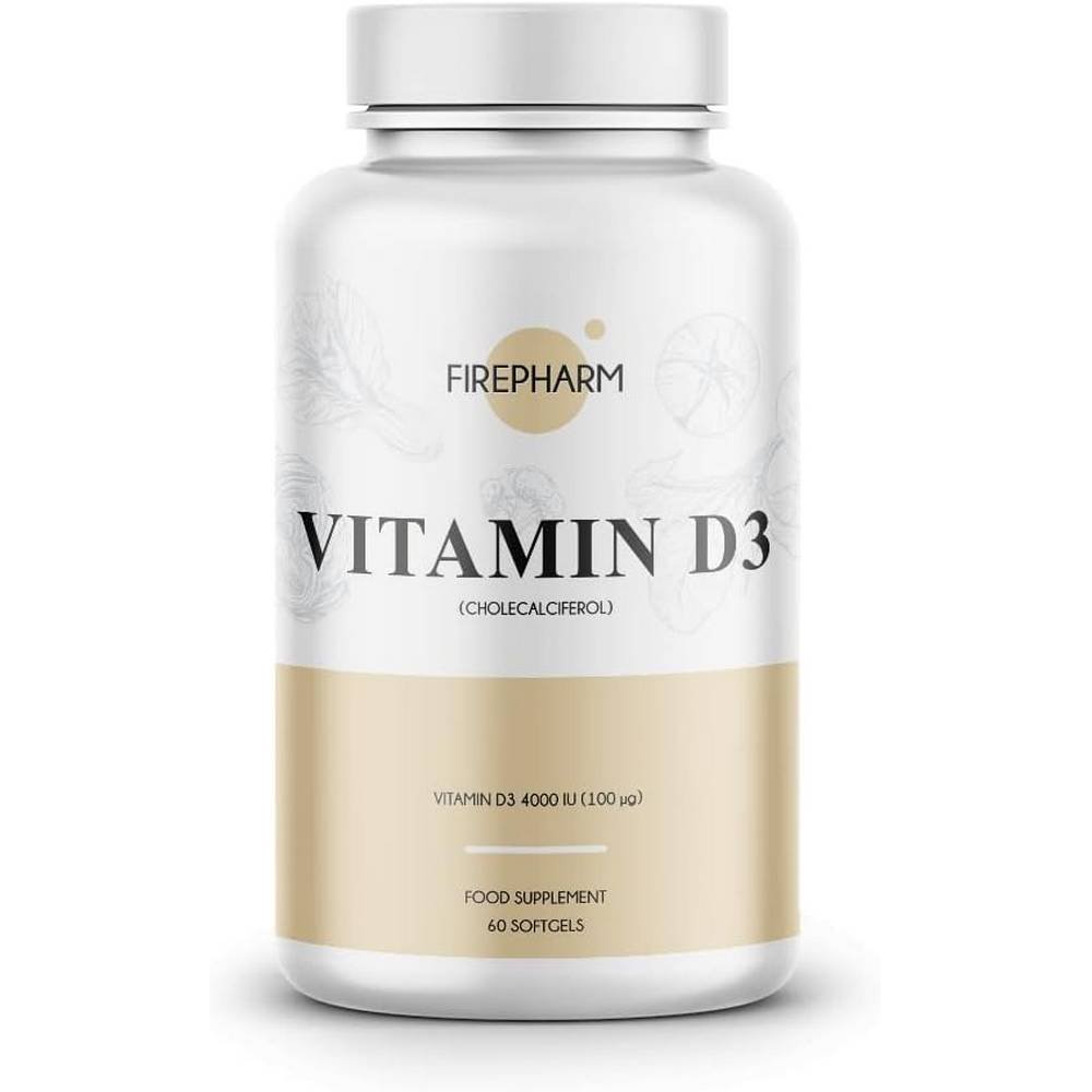 fire pharm vitamin d360 Support for bone and teeth health through improved calcium and phosphorus absorption β Fire Pharm Vitamin D3