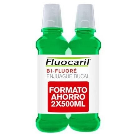 Tooth decay prevention,-Fluocaril, Bi Fluore Duo Mouthwash, 2 x 500ml,