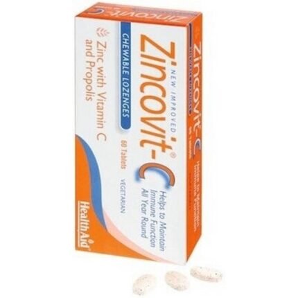 Support for normal immune system function and enhanced immune defence — HealthAid Vitamin C + Zinc