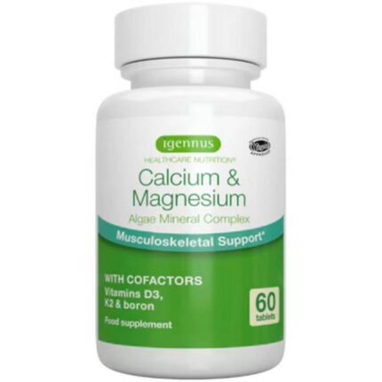 Supporting bone and joint health — Igennus Calcium & Magnesium Algae Mineral,