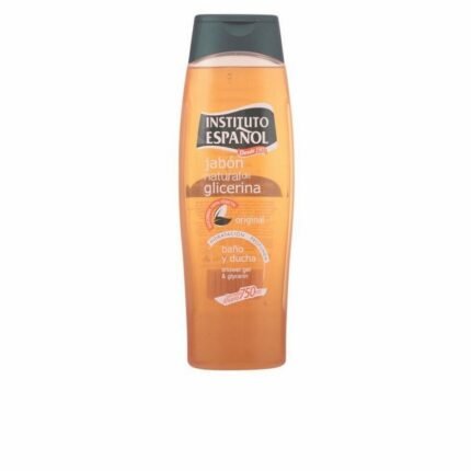 Dry and dehydrated skin after showering,-Instituto Español, Natural Glycerin Shower Gel, 750 ml,