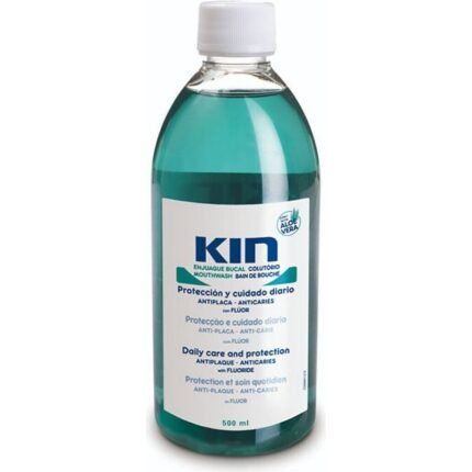Gum irritation,-Kin, Aloe Vera Mouthwash, 500ml,
