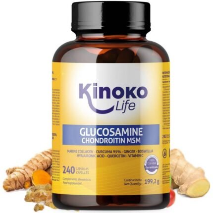 Supporting joint health — Kinoko Life Glucosamine and Chondroitin,