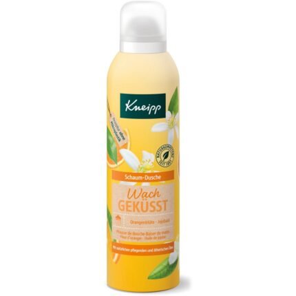 Dry or dull skin after showering,-Kneipp, Foam Shower Wake Kissed, 200 ml,