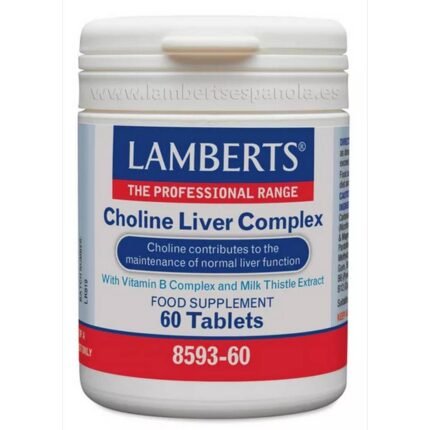 Liver function support — Lamberts Choline Liver Complex,