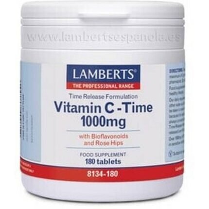 Support for immune system function and antioxidant protection — Lamberts Vitamin C‑Time 1000 mg