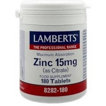 Supports immune system function — Lamberts Healthcare Zinc 15mg,