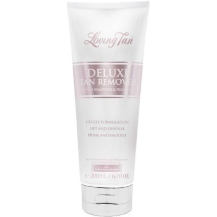 Residual self-tan buildup,-Loving Tan, Deluxe Tan Remover Self-Tanning Gel, 200 ml,