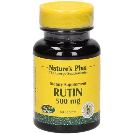 Supports vascular health — Nature’s Plus Rutin 500 mg,