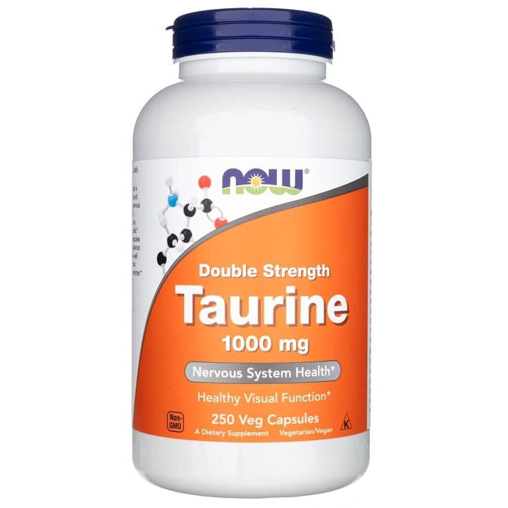now foods double strength taurine 1000mg250 Increased nervous tension — Now Foods Double Strength Taurine 1000 mg,
