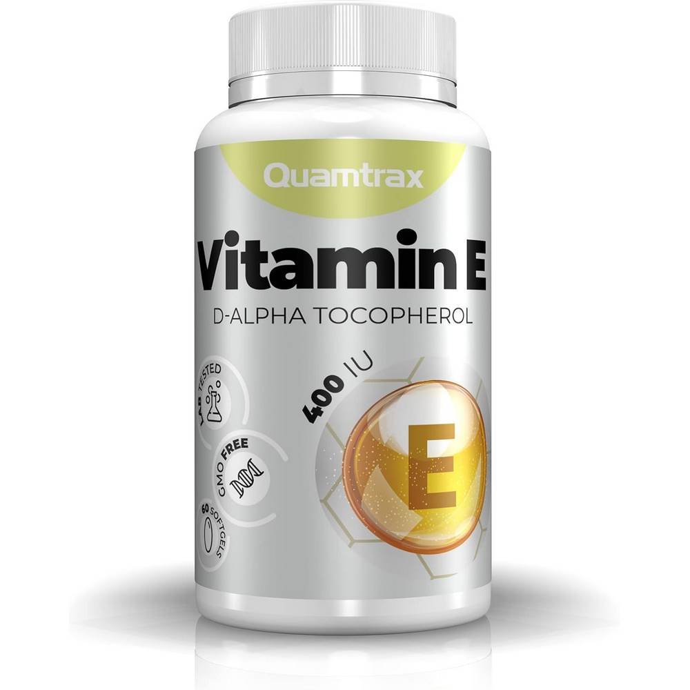 quamtrax vitamin e60 Support of the body's antioxidant protection β Quamtrax Vitamin E,