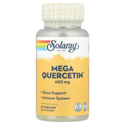 Supporting the immune system — Solaray Mega Quercetin,