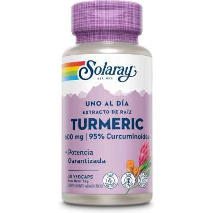 Supports joint health — Solaray Turmeric 600mg,