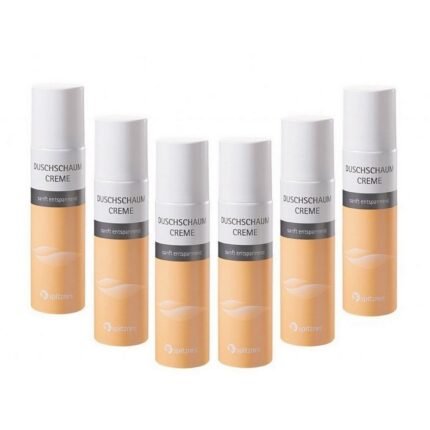 Dry or rough skin,-Spitzner, Shower Foam Set Cream, 6 x 50 ml,