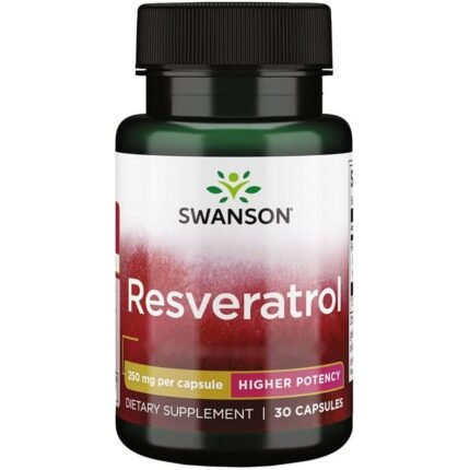 Supports cardiovascular health — Swanson Resveratrol 250mg,