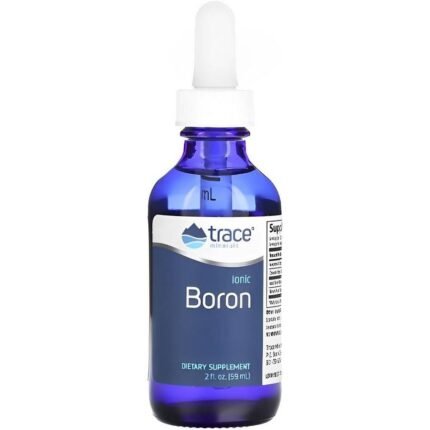 Supports bone health — Trace Minerals Ionic Boron 6mg, 59ml,