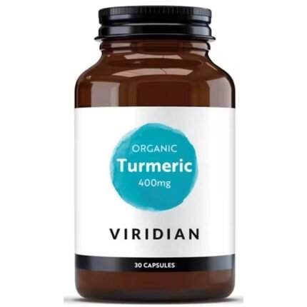Supports joint health — Viridian Organic Turmeric 400mg,