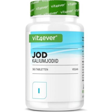 Supports thyroid function — Vit4ever Iodine 200 mcg,