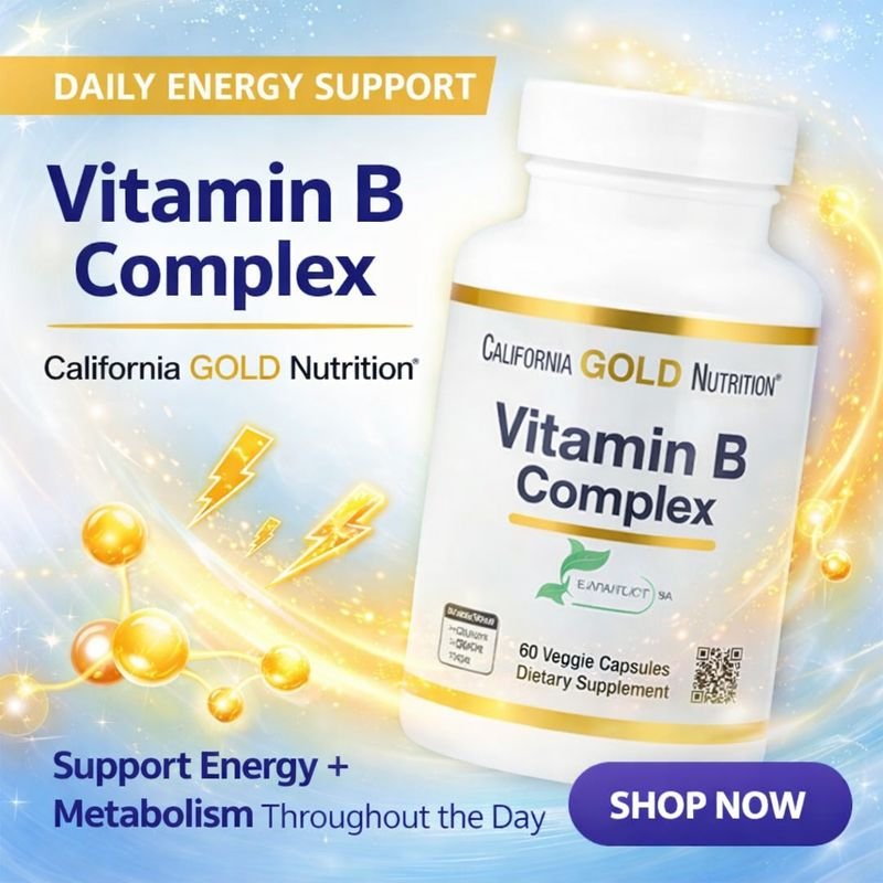 California Gold Nutrition Vitamin B Complex