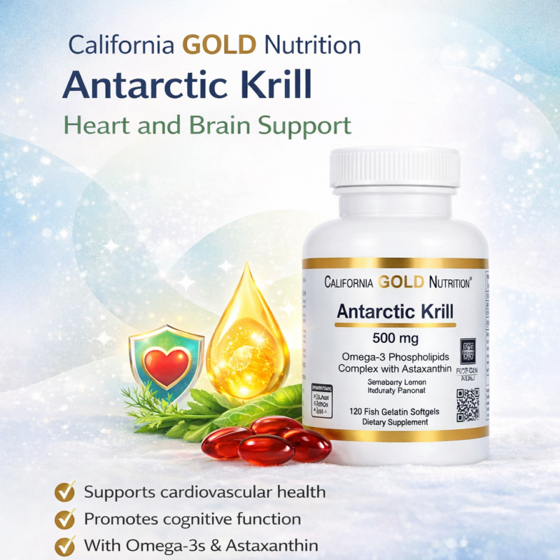 California Gold Nutrition Antarctic Krill Oil