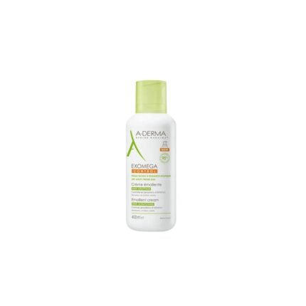 Severe dryness and rough skin,-A-Derma Exomega Control Emollient Cream for Dry Skin Prone to Atopy, 400 ml,