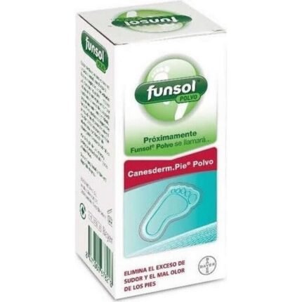 Excess moisture on feet,-Bayer Funsol Powder, 60 g,