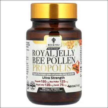 Weak immune system – Bee & You, Royal Jelly, Bee Pollen, Propolis, 60 Tablets