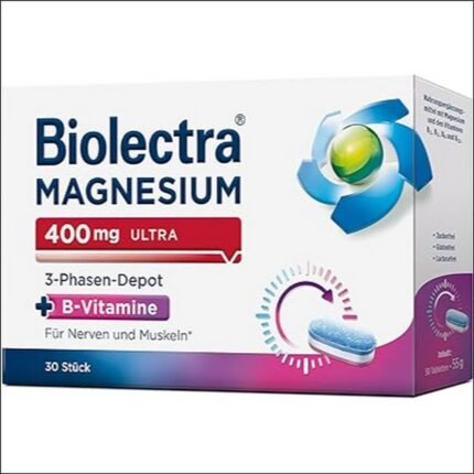 Muscle cramps and tension - Biolectra® Magnesium 400 mg Ultra 3-Phase Depot Tablets, Pack of 30