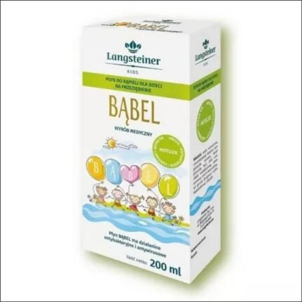 Nasal congestion - Bubble Bath Fluid for Children for Colds, 200 ml. Langsteiner