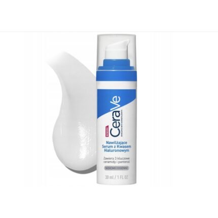Dry and dehydrated skin-CeraVe Moisturizing Face Serum with Hyaluronic Acid, Panthenol 30ml,