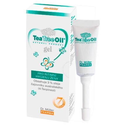 Intimate irritation, – DR. MÜLLER, Tea Tree Oil Gel for Intimate Hygiene of Women, 7x7.5 g, Imbalance of natural pH, – DR. MÜLLER, Tea Tree Oil Gel for Intimate Hygiene of Women, 7x7.5 g, Sensitivity to daily cleansing, – DR. MÜLLER, Tea Tree Oil Gel for Intimate Hygiene of Women, 7x7.5 g, Need for convenient hygiene on the go, – DR. MÜLLER, Tea Tree Oil Gel for Intimate Hygiene of Women, 7x7.5 g
