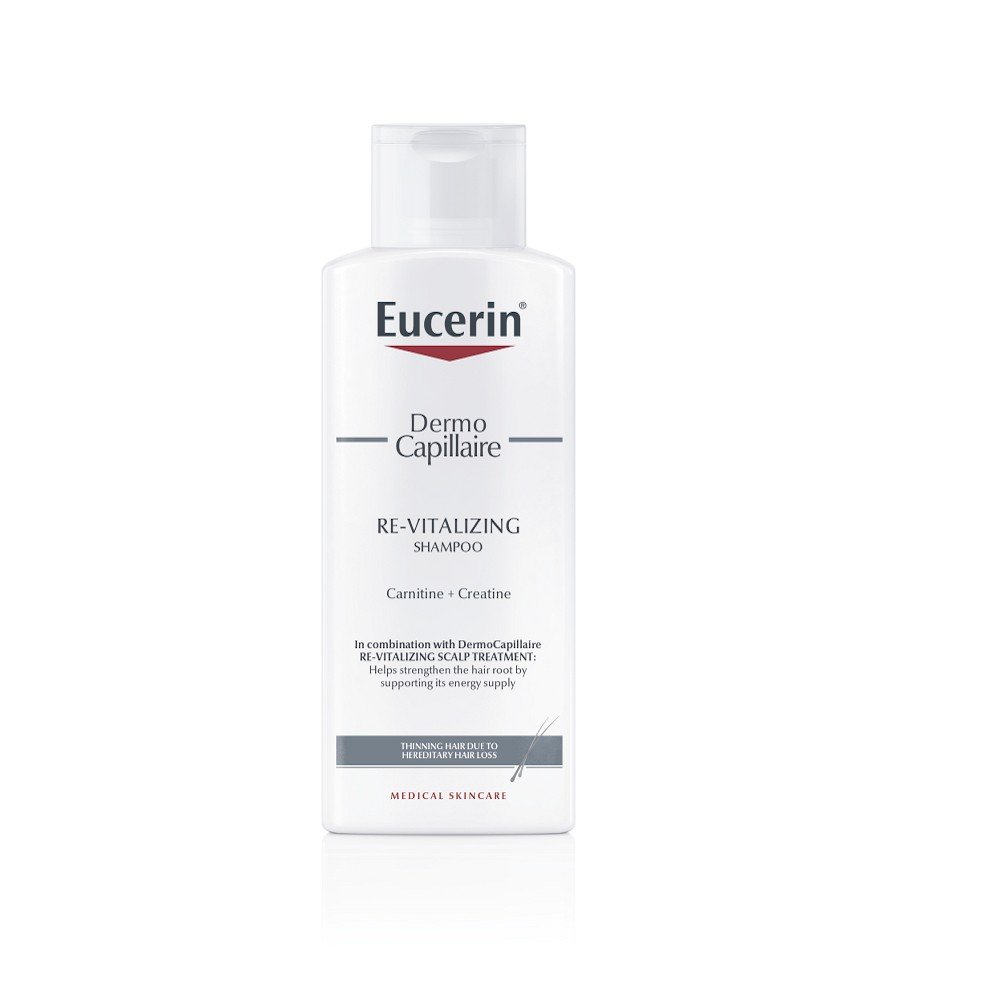 eucerin dermocapillaire anti hair loss shampoo 250 ml Excessive hair loss,-EUCERIN, DermoCapillaire Anti-Hair Loss Shampoo, 250 ml,Weak and thinning hair,-EUCERIN, DermoCapillaire Anti-Hair Loss Shampoo, 250 ml,Sensitive and stressed scalp,-EUCERIN, DermoCapillaire Anti-Hair Loss Shampoo, 250 ml,Lack of hair strength and resilience,-EUCERIN, DermoCapillaire Anti-Hair Loss Shampoo, 250 ml.