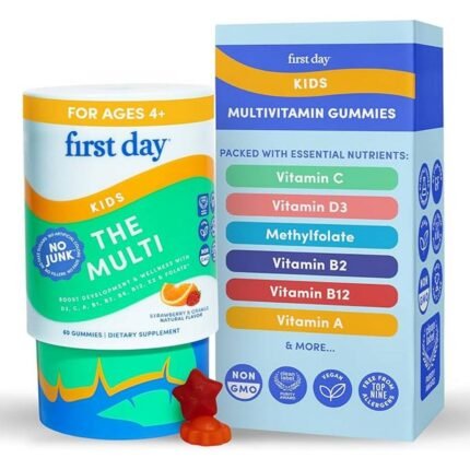 Supports immune system health — First Day Kids Multivitamin Gummies,