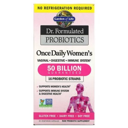 Supports daily nutrition — Garden of Life Dr. Formulated Probiotics Once Daily Women’s,