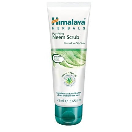 Acne-prone and oily skin,-Himalaya, Purifying Neem Scrub Facial Peeling with Neem, 75ml,