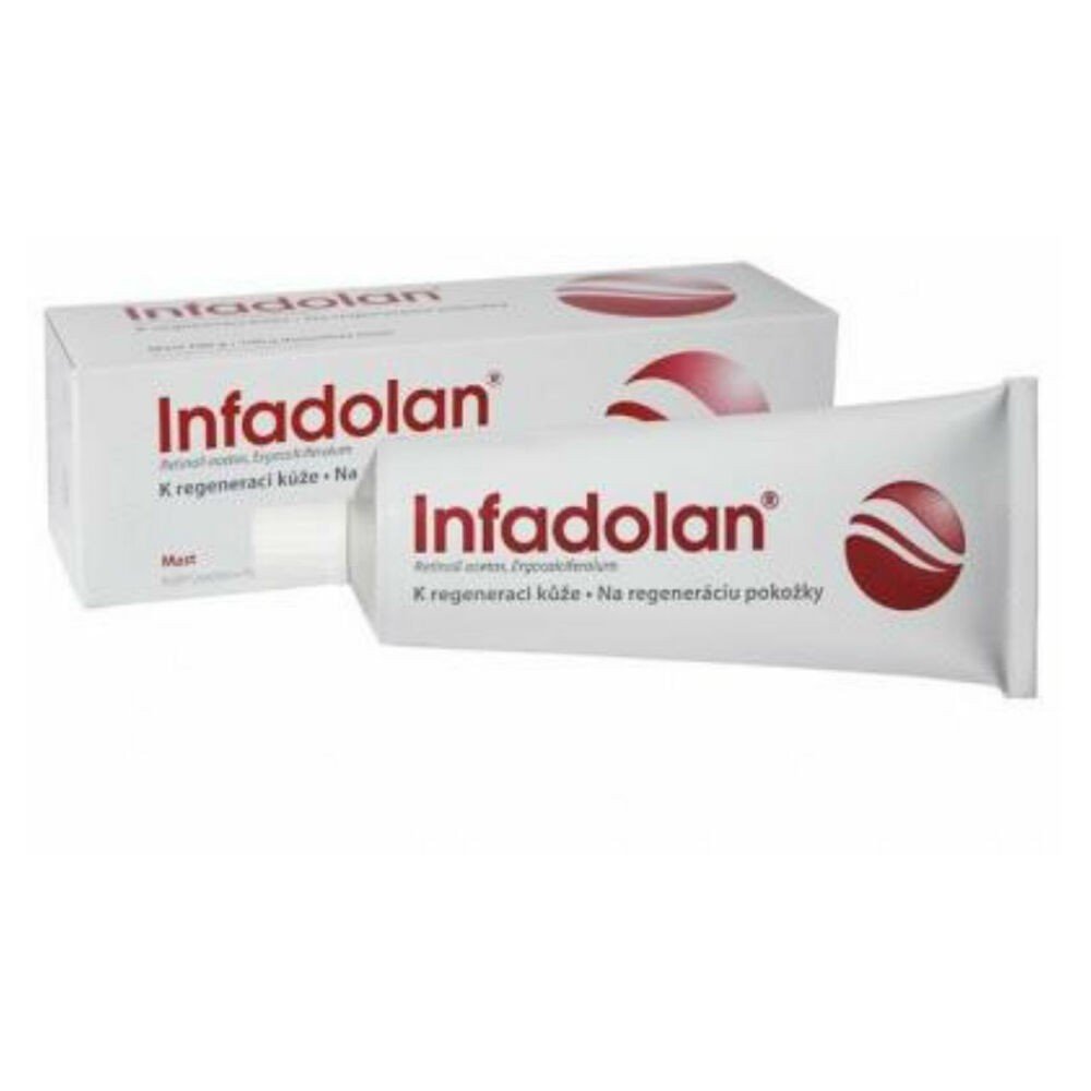 infadolan1600 iug 300 iug ung 30 g Irritated skin, – INFADOLAN, 1600 IU/g + 300 IU/g Ung, 30 g, Compromised skin barrier, – INFADOLAN, 1600 IU/g + 300 IU/g Ung, 30 g, Dry and flaky skin, – INFADOLAN, 1600 IU/g + 300 IU/g Ung, 30 g, Delayed skin regeneration, – INFADOLAN, 1600 IU/g + 300 IU/g Ung, 30 g.