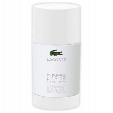 Body odor,- LACOSTE, L.12.12 Blanc Deodorant Stick, 75 ml, Lack of long-lasting freshness,- LACOSTE, L.12.12 Blanc Deodorant Stick, 75 ml, Difficulty maintaining masculine fragrance all day,- LACOSTE, L.12.12 Blanc Deodorant Stick, 75 ml, Need for convenient daily deodorant application,- LACOSTE, L.12.12 Blanc Deodorant Stick, 75 ml.