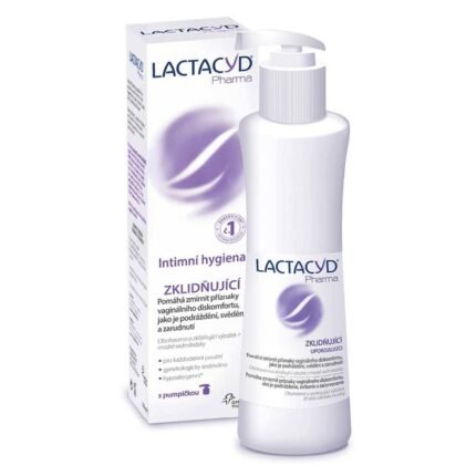 Intimate irritation, – LACTACYD, Pharma Intimate washing emulsion Soothing, 250 ml, Imbalance of natural pH, – LACTACYD, Pharma Intimate washing emulsion Soothing, 250 ml, Sensitivity to harsh cleansers, – LACTACYD, Pharma Intimate washing emulsion Soothing, 250 ml, Lack of daily comfort and freshness, – LACTACYD, Pharma Intimate washing emulsion Soothing, 250 ml