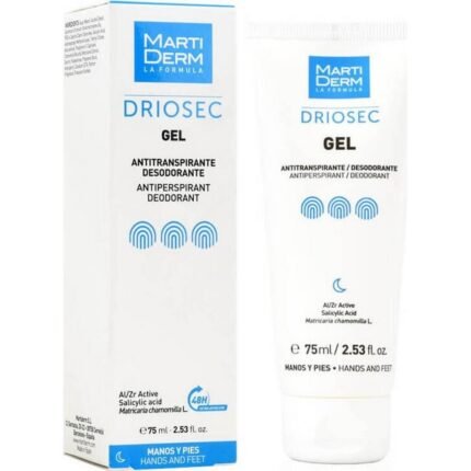 Excessive perspiration,-Martiderm Diosec Gel, 75 ml,