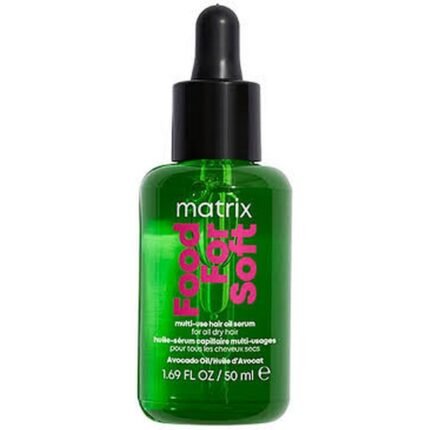 Dry, brittle or frizzy hair lacking hydration – Matrix, Food For Soft Multi‑Use Hair Oil Serum, 50 ml,