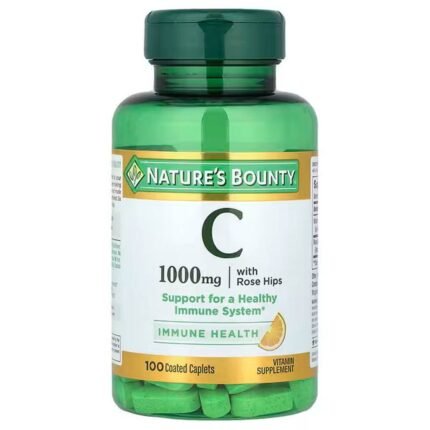 Immune system support — Nature’s Bounty Vitamin C with Rose Hips