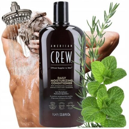 Dry and dehydrated hair needing daily care,-American Crew, Daily Moisturizing Conditioner, 1000 ml,