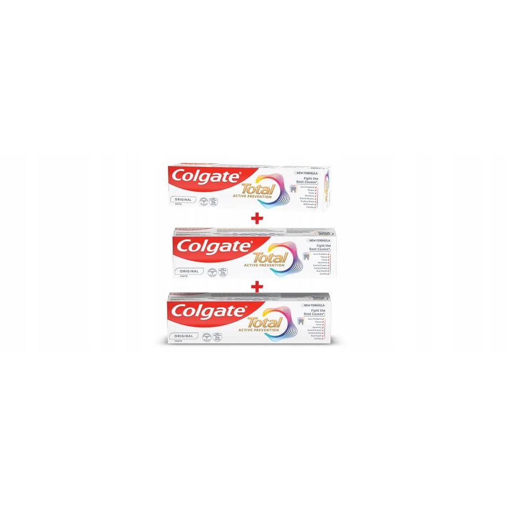 colgate total original toothpaste 3x75 ml Total Original 3-pack – Colgate,