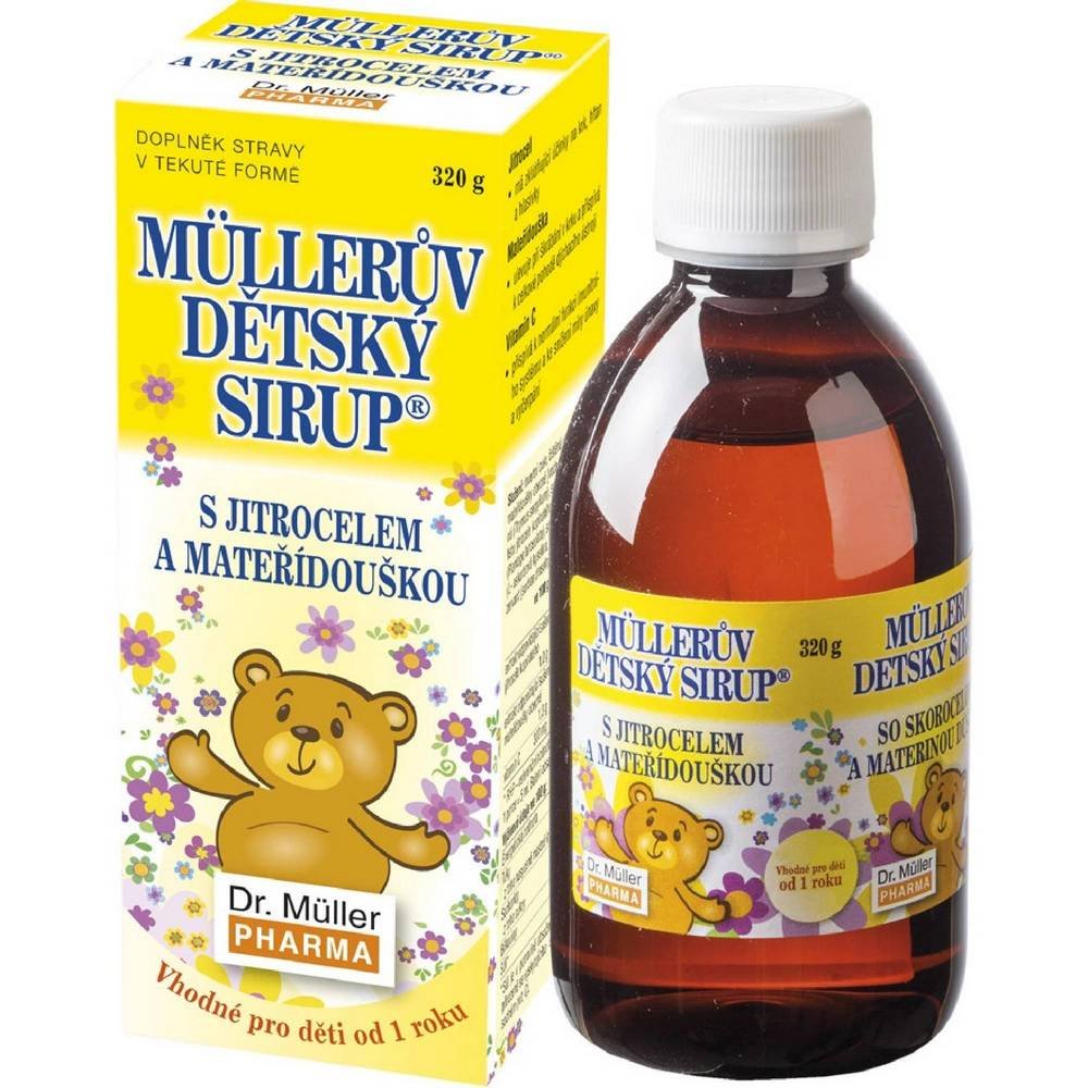 dr muller childrens with plantain and thyme320g Supports daily nutrient intake — Dr. Müller Children’s with Plantain and Thyme, 320 g,