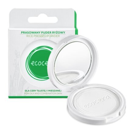 Excess oil and shine on the face - ECOCERA Prasowany puder ryżowy matowy 10 g
