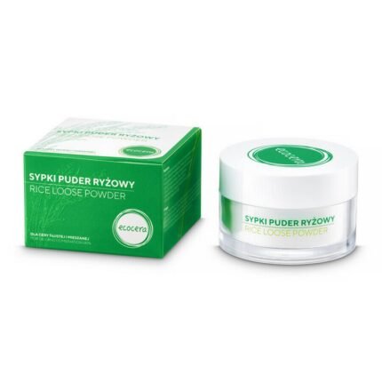 Excess oil and shine on the skin - ECOCERA Rice Loose Powder 15g